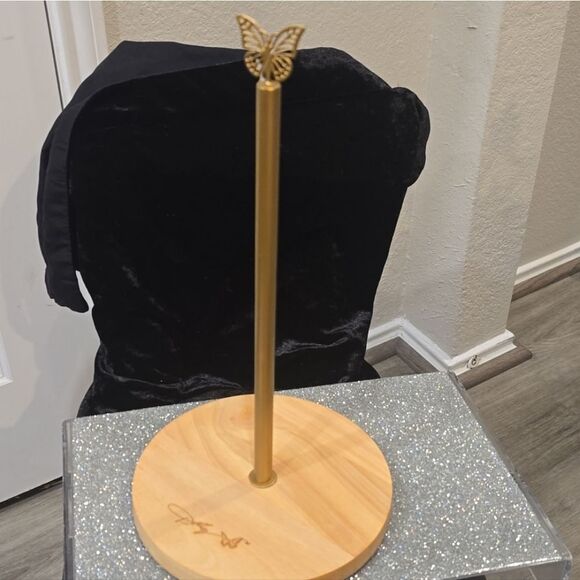 Dolly Parton Gold Butterfly Paper Towel Holder - Picture 5 of 6